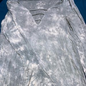 American eagle long sleeve top with bell sleeve